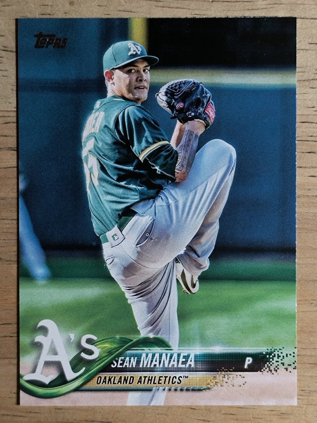 2018 Topps #342 Sean Manaea