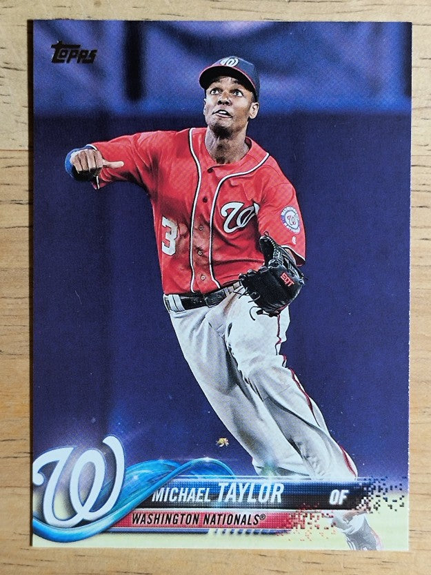 2018 Topps #461 Michael Taylor