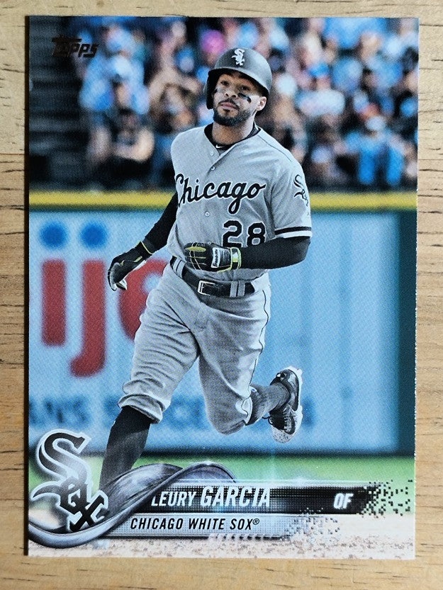 2018 Topps #496 Leury Garcia