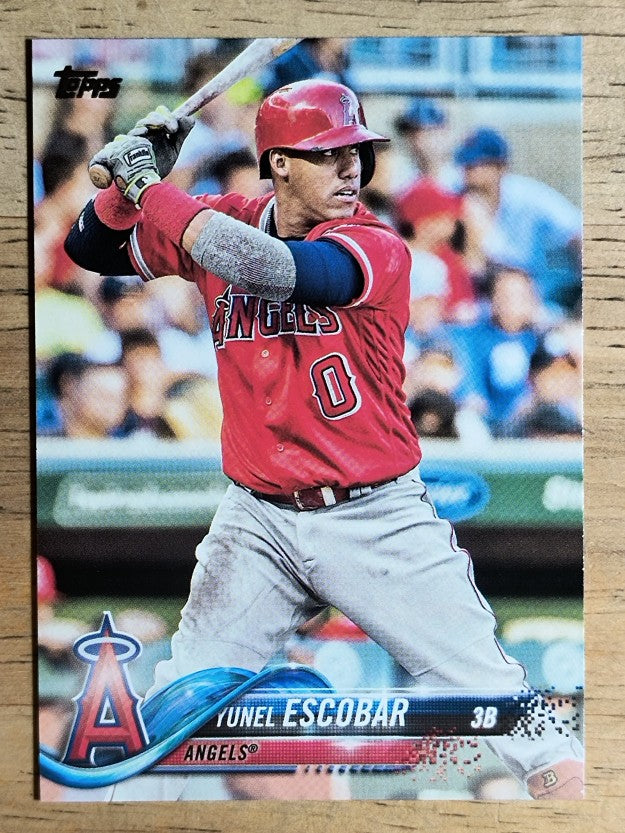 2018 Topps #577 Yunel Escobar