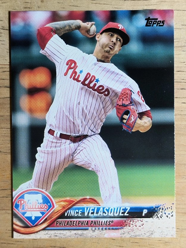 2018 Topps #628 Vince Velasquez