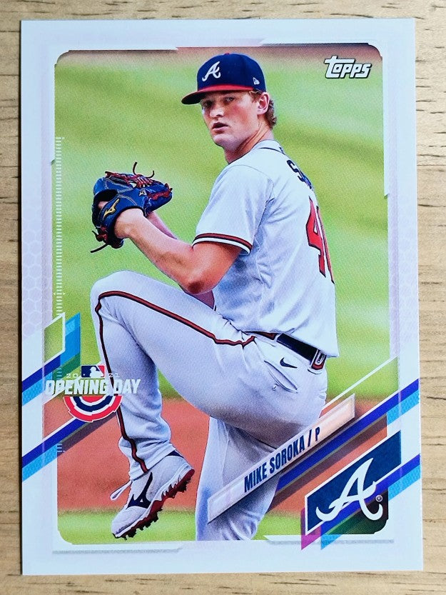 2021 Topps Opening Day #75 Mike Soroka