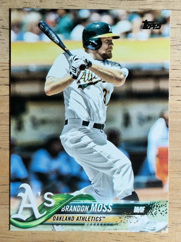 2018 Topps #677 Brandon Moss