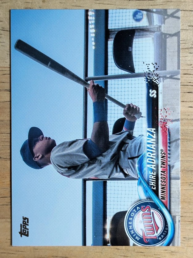 2018 Topps #681 Ehire Adrianza