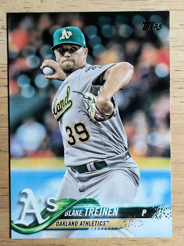 2018 Topps #687 Blake Treinen