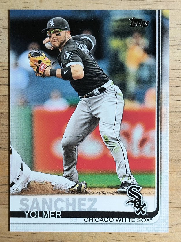 2019 Topps #308 Yolmer Sanchez