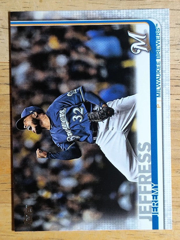 2019 Topps #362 Jeremy Jeffress