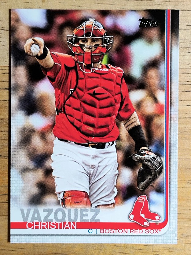 2019 Topps #373 Christian Vazquez