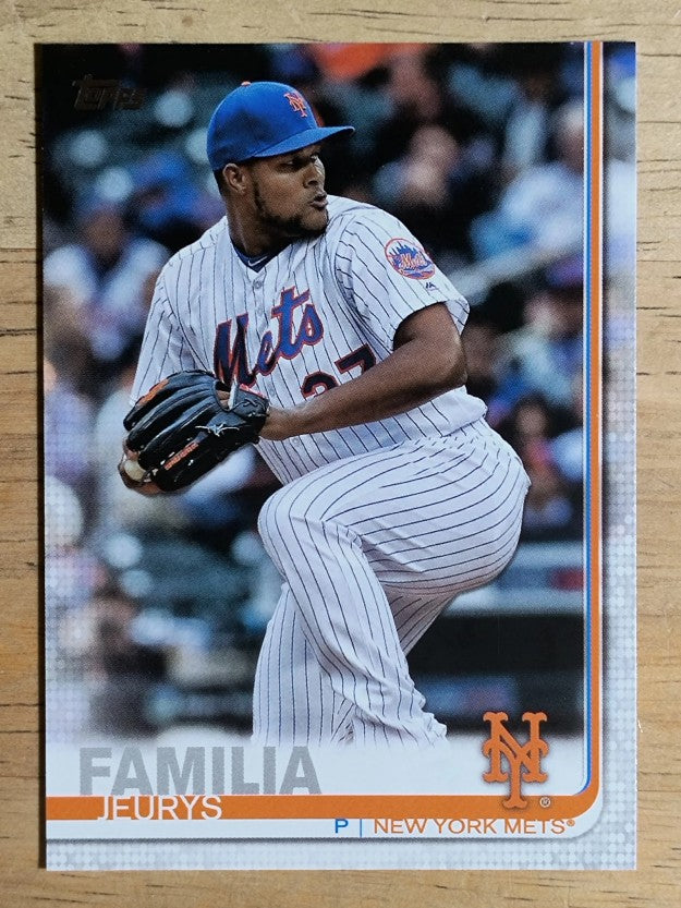 2019 Topps #589 Jeurys Familia
