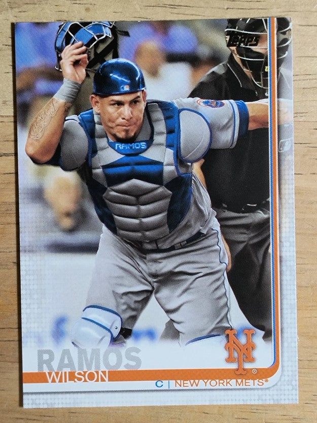 2019 Topps #591 Wilson Ramos