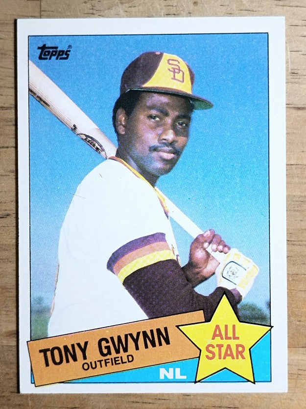 1985 Topps #717 Tony Gwynn AS