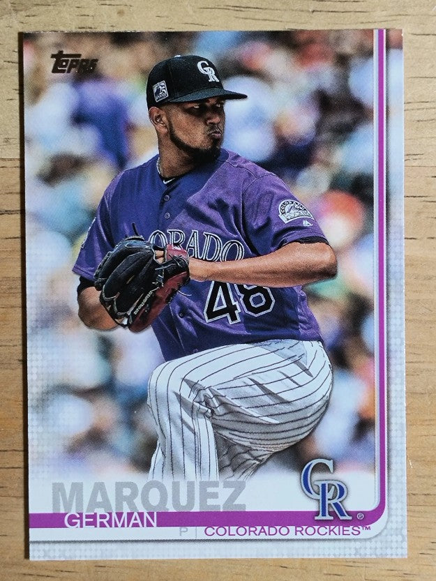 2019 Topps #602 German Marquez
