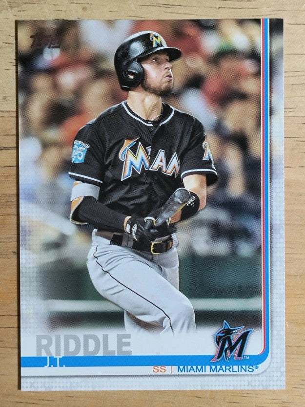 2019 Topps #607 J.T. Riddle