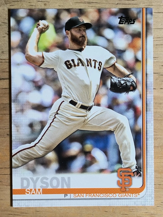 2019 Topps #696 Sam Dyson