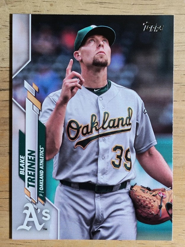 2020 Topps #92 Blake Treinen