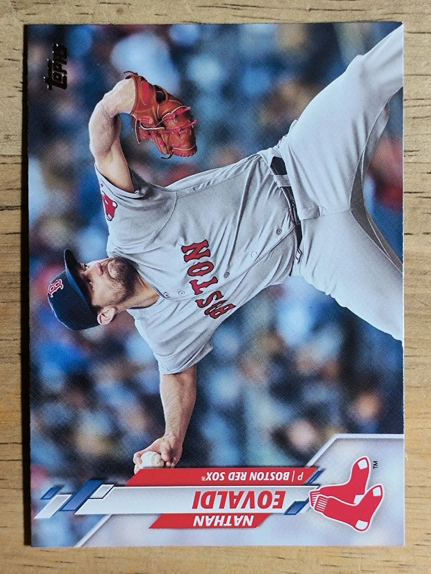 2020 Topps #378 Nathan Eovaldi