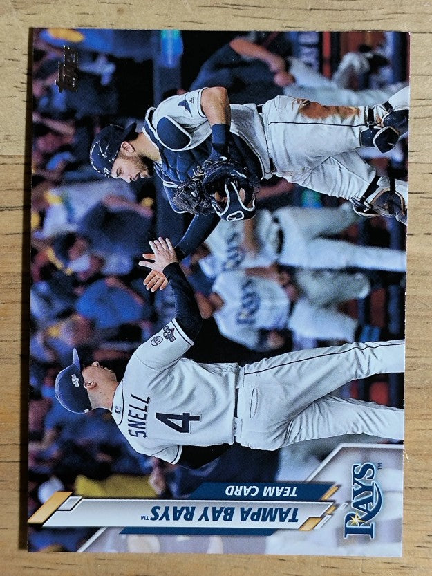 2020 Topps #501 Tampa Bay Rays TC