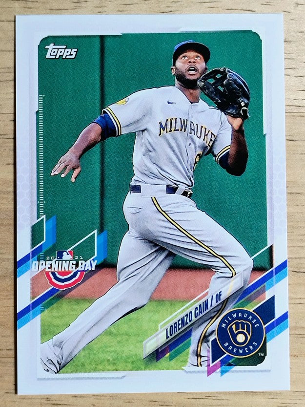 2021 Topps Opening Day #81 Lorenzo Cain