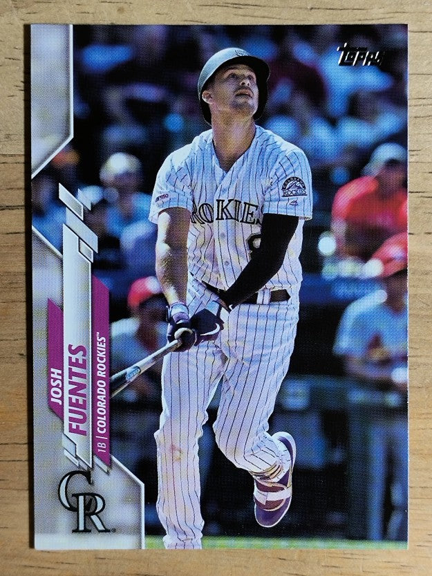 2020 Topps Update #U17 Josh Fuentes