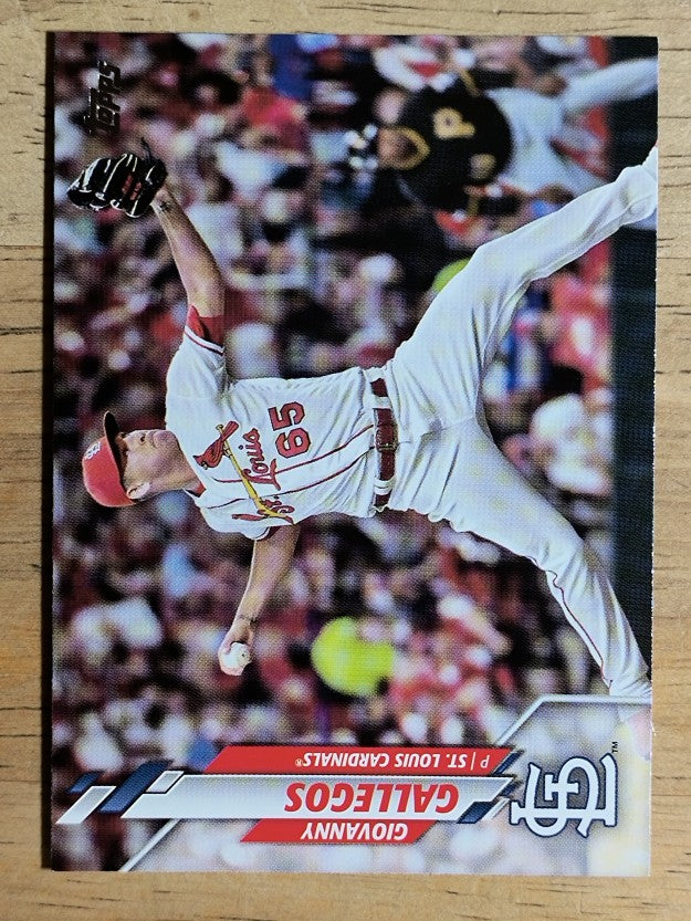 2020 Topps Update #U162 Giovanny Gallegos