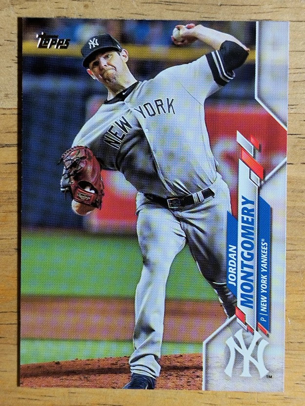 2020 Topps Update #U274 Jordan Montgomery