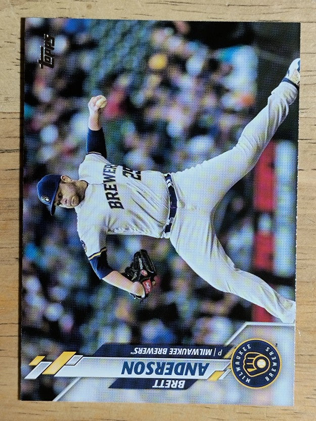 2020 Topps Update #U275 Brett Anderson