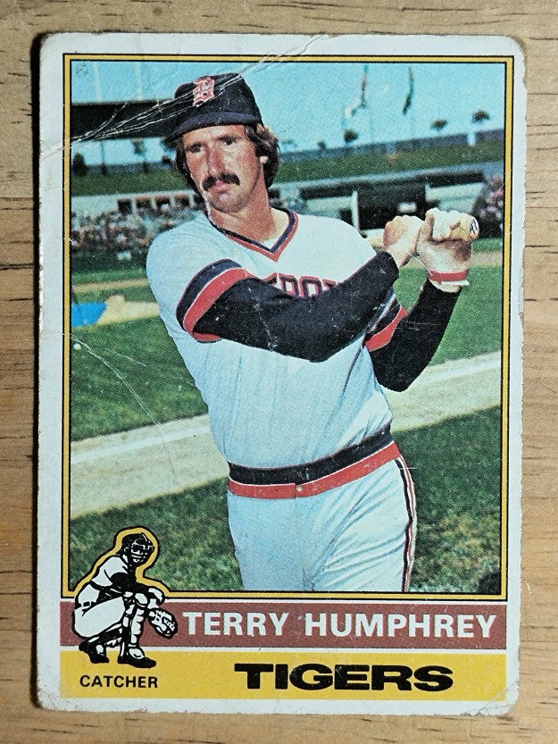 1976 Topps #552 Terry Humphrey (POOR)