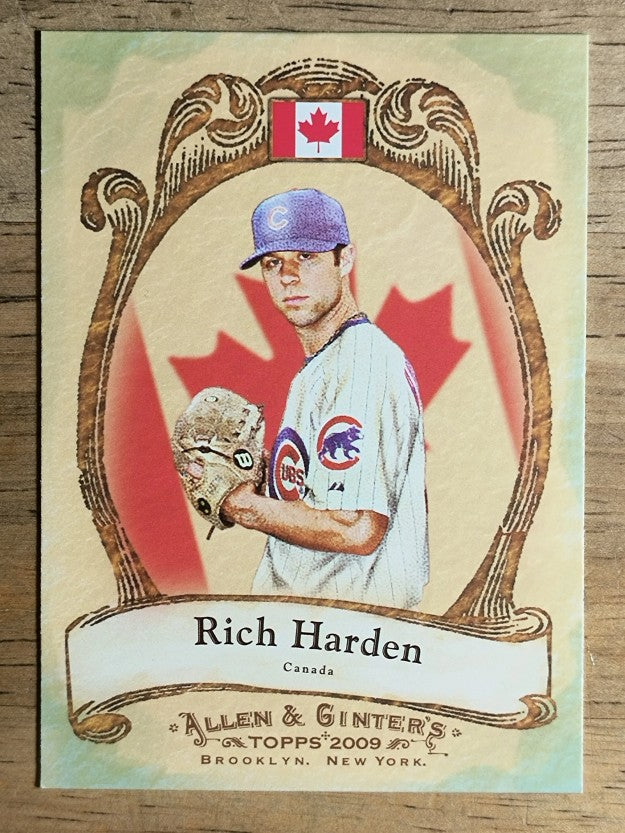 2009 Topps Allen and Ginter National Pride #NP32 Rich Harden