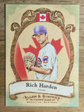 2009 Topps Allen and Ginter National Pride #NP32 Rich Harden