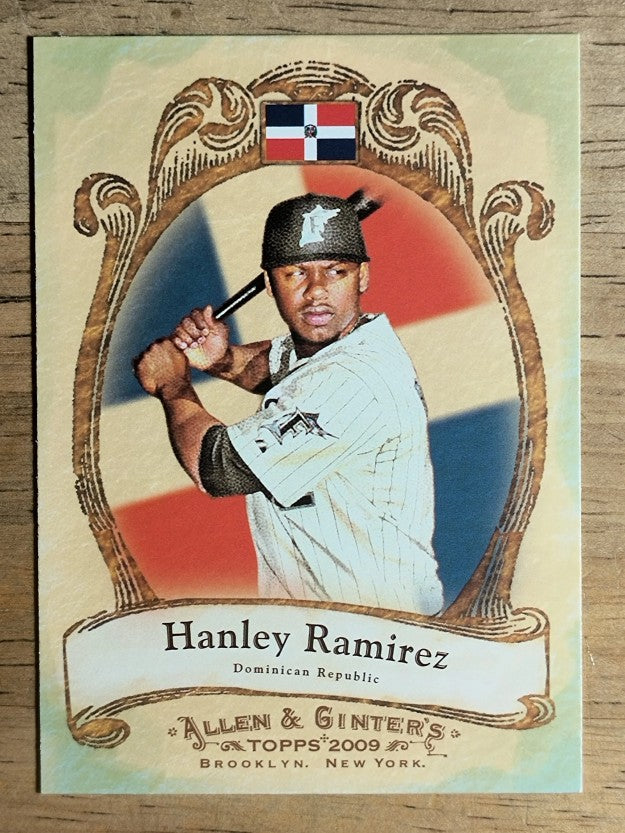 2009 Topps Allen and Ginter National Pride #NP33 Hanley Ramirez