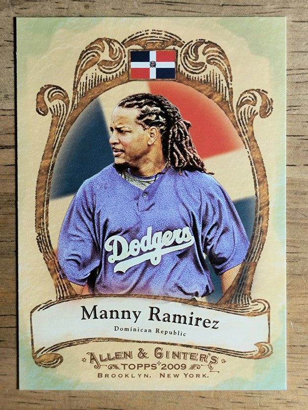 2009 Topps Allen and Ginter National Pride #NP35 Manny Ramirez