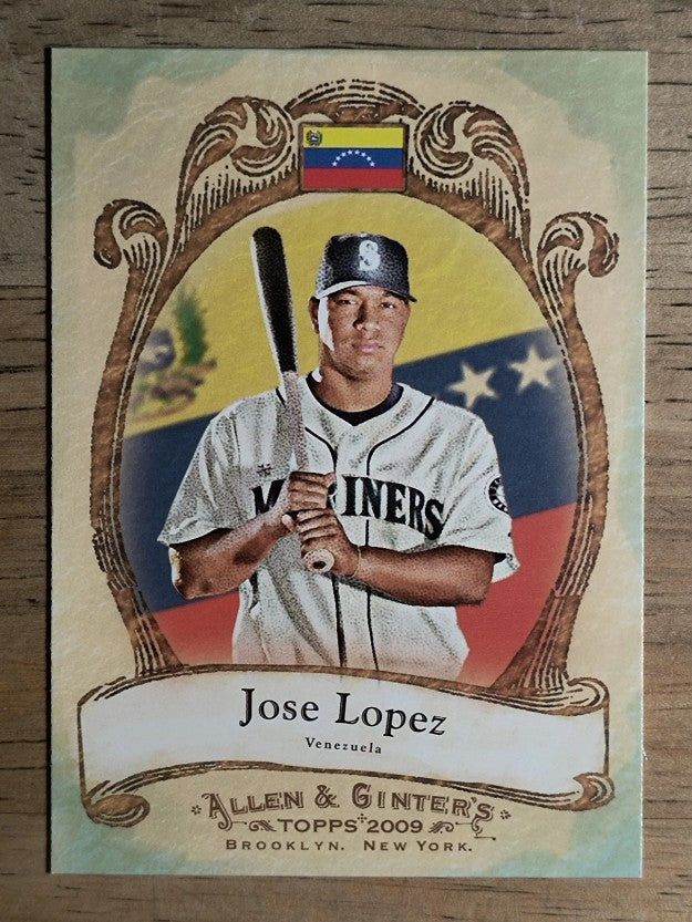 2009 Topps Allen and Ginter National Pride #NP43 Jose Lopez