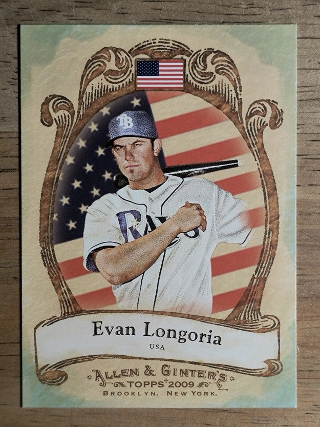 2009 Topps Allen and Ginter National Pride #NP45 Evan Longoria
