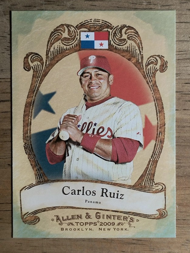 2009 Topps Allen and Ginter National Pride #NP46 Carlos Ruiz