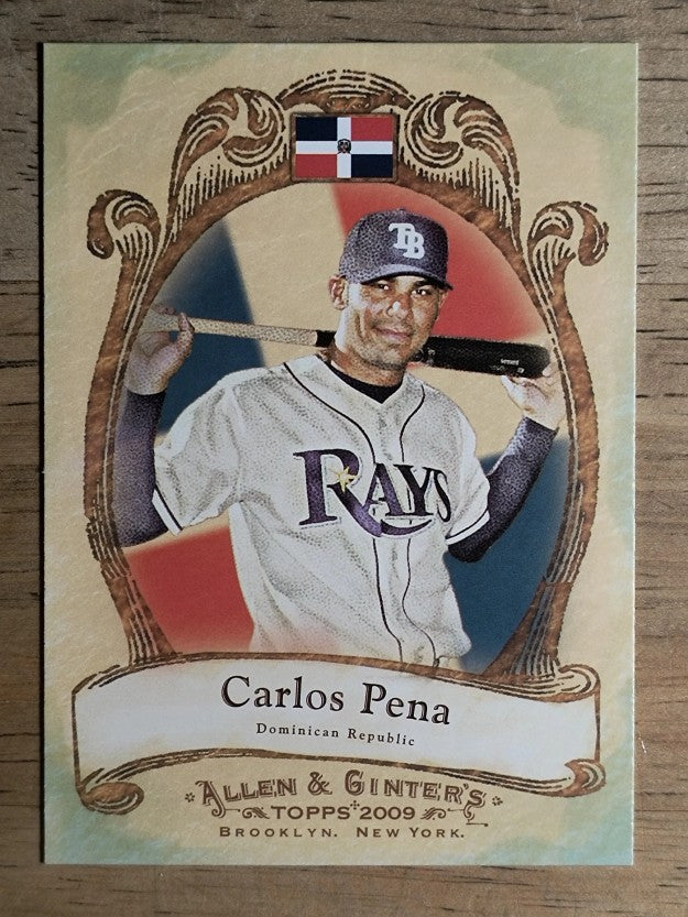 2009 Topps Allen and Ginter National Pride #NP70 Carlos Pena