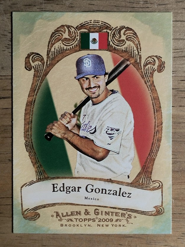 2009 Topps Allen and Ginter National Pride #NP72 Edgar Gonzalez
