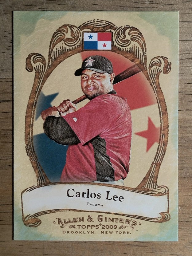 2009 Topps Allen and Ginter National Pride #NP73 Carlos Lee