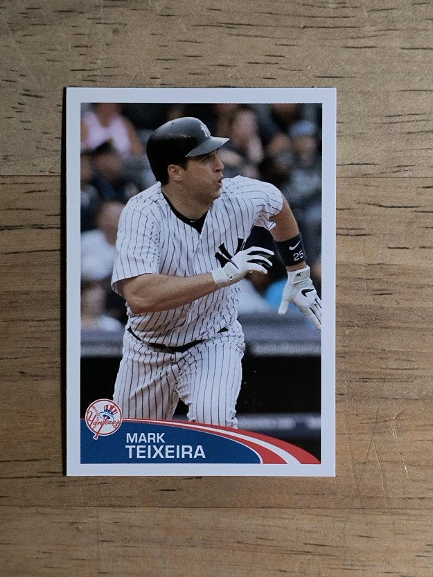 2012 Topps Stickers #23 Mark Teixeira