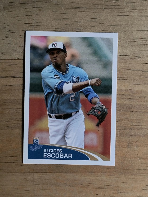 2012 Topps Stickers #76 Alcides Escobar