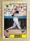 1987 Topps #320 Barry Bonds RC (NM)