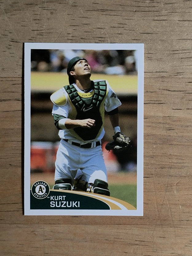 2012 Topps Stickers #104 Kurt Suzuki