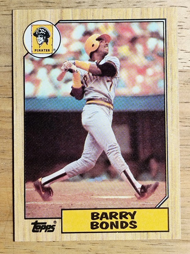 1987 Topps #320 Barry Bonds RC (NM)