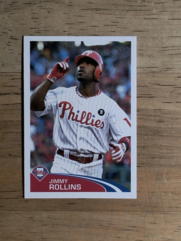 2012 Topps Stickers #187 Jimmy Rollins