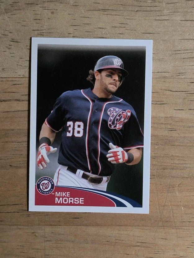 2012 Topps Stickers #194 Mike Morse