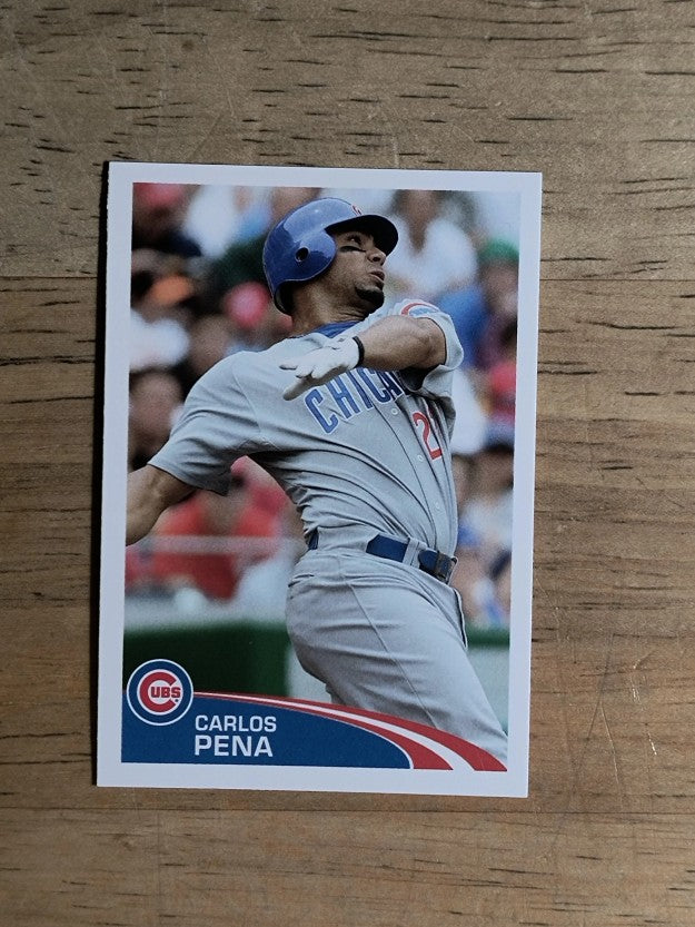 2012 Topps Stickers #209 Carlos Pena