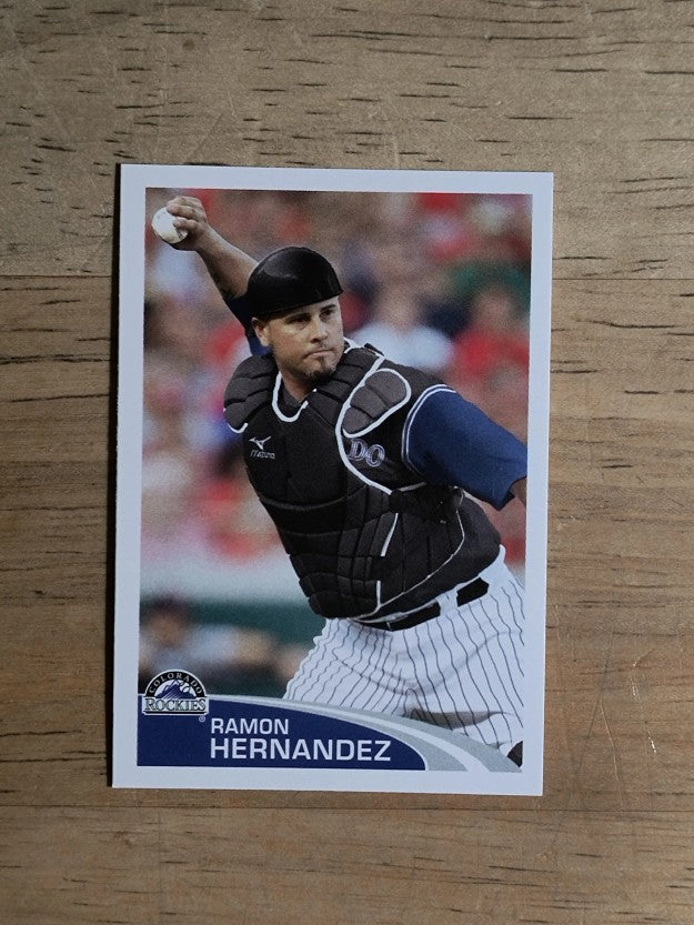 2012 Topps Stickers #267 Ramon Hernandez