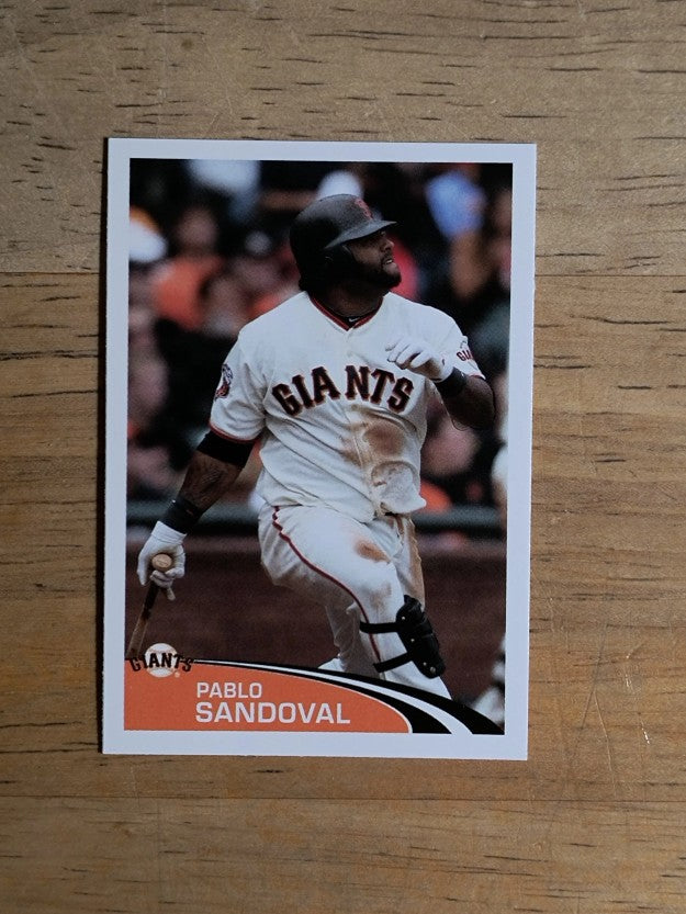 2012 Topps Stickers #297 Pablo Sandoval