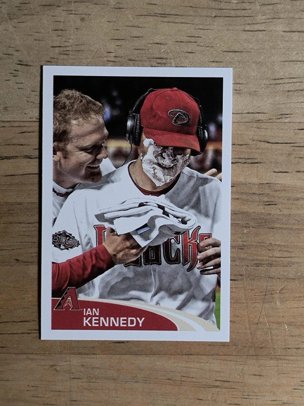 2012 Topps Stickers #302 Ian Kennedy