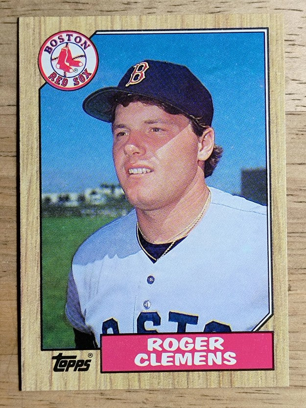1987 Topps #340 Roger Clemens