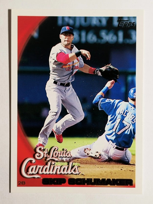 2010 Topps #61 Skip Schumaker